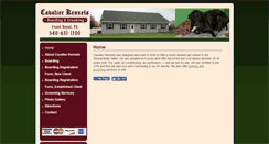 Desktop Screenshot of cavalierkennels.com